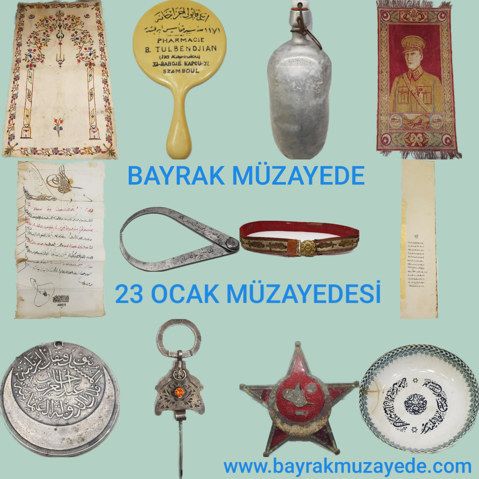 23 OCAK MÜZAYEDESİ - Bayrak Müzayede